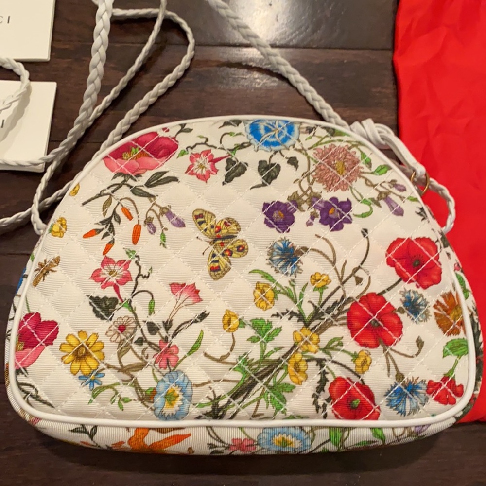 Floral Gucci bag - Picture 3 of 5
